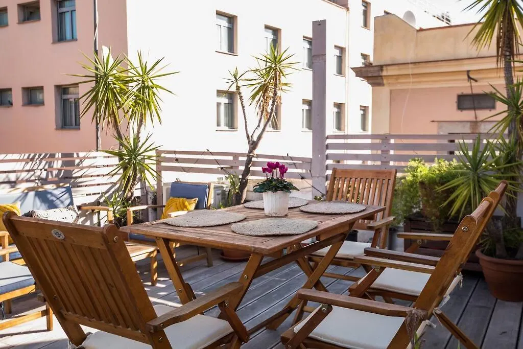 Prive Terrace In El Born, Near The Beach Barcelona